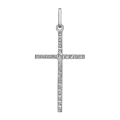 9K White Gold  Pendant,  Gold Wt. 0.52 Gms