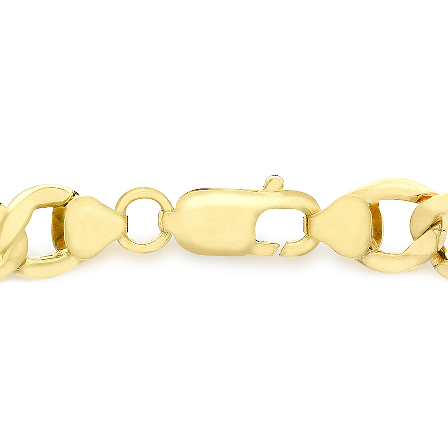 18K Yellow Gold  Bracelet (Size - 8.5),  Gold Wt. 6.3 Gms