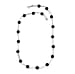 Black Spinel NecklaceE (Size - 20) Stainless Steel 98.78 ct 98.780 Ct.