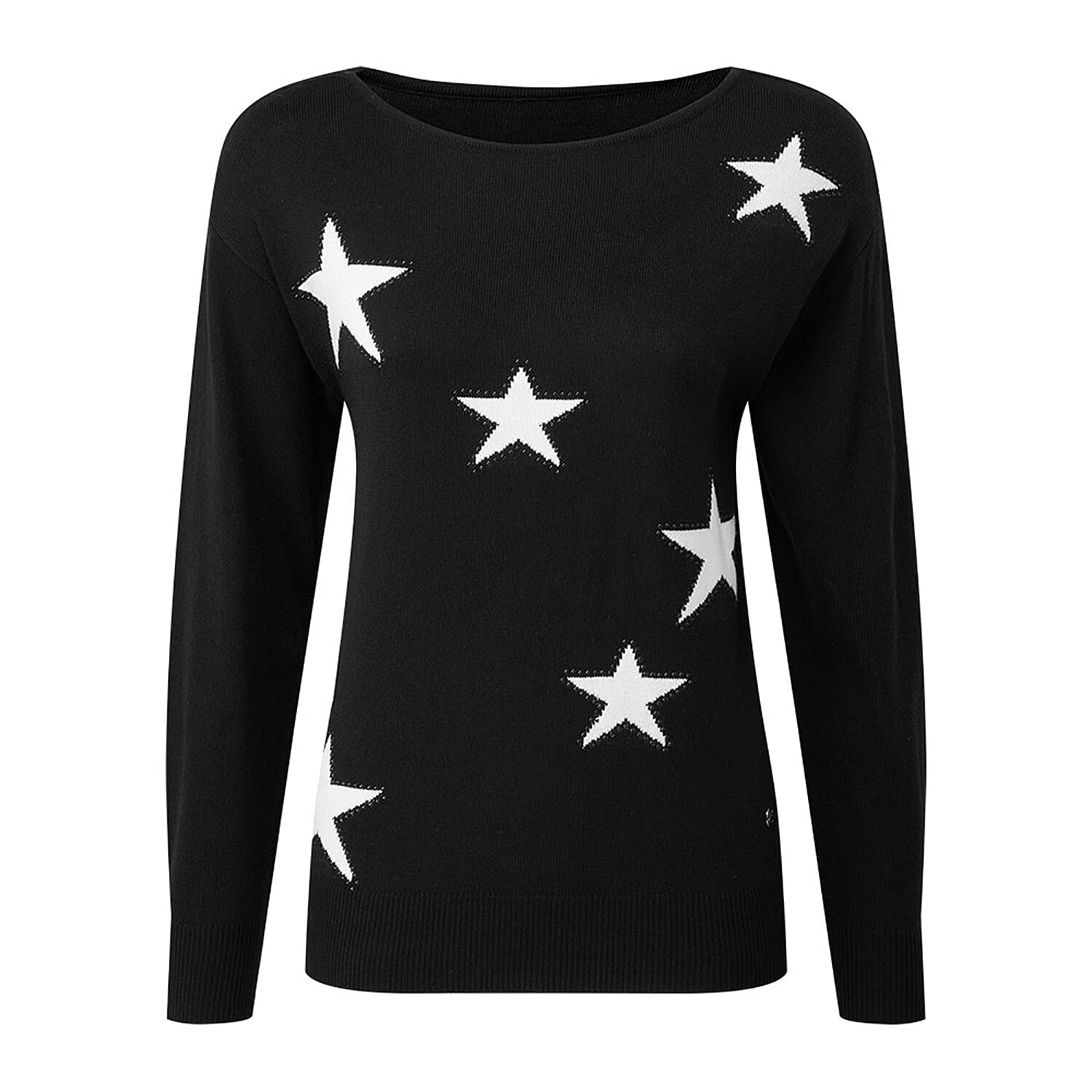 Emreco Multi Star Jumper (Size L) - Black