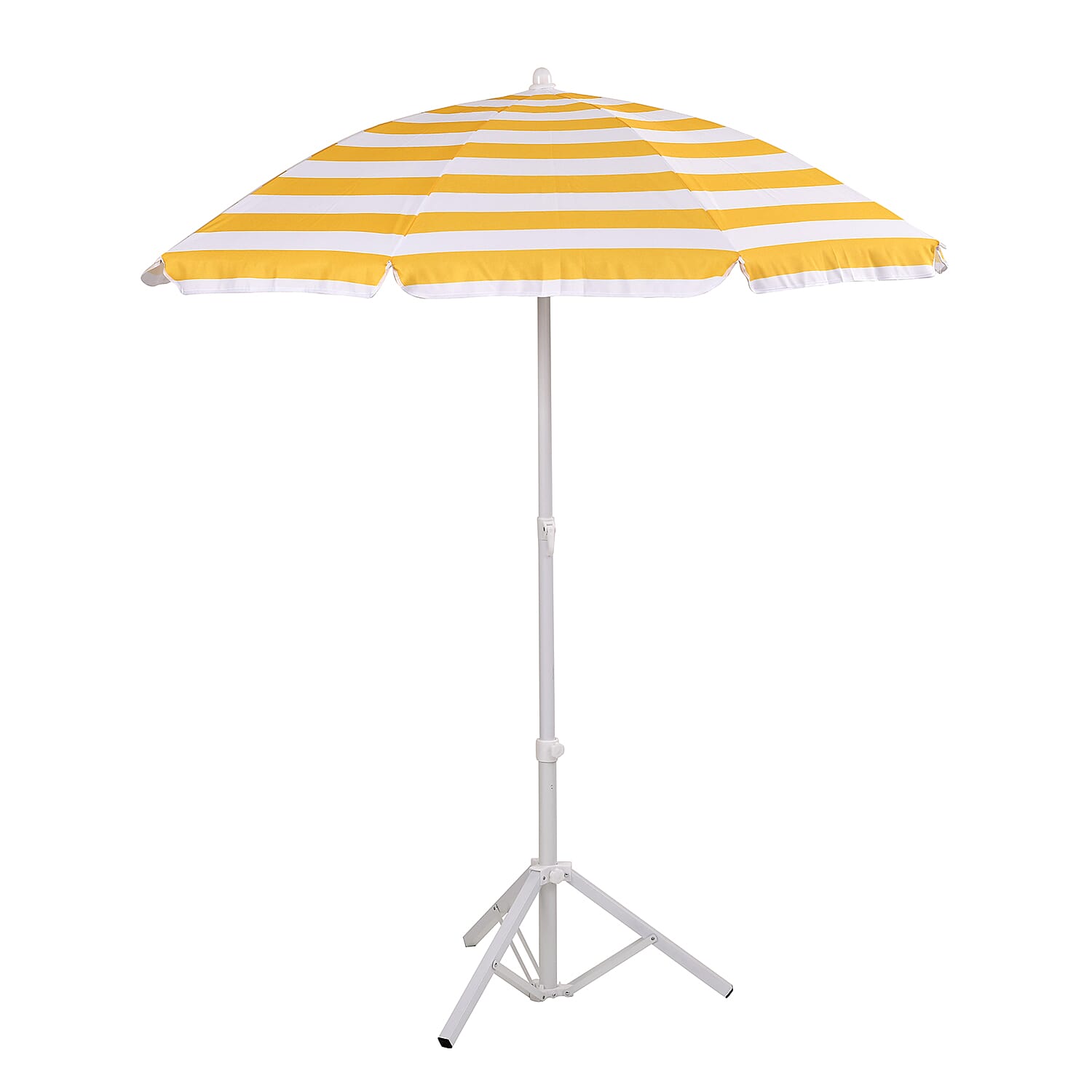 Multi-Purpose Adjustable Parasol with Carry Bag (Size 170 cm) - Yellow