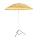 Multi-Purpose Adjustable Parasol with Carry Bag (Size 170 cm) - Yellow