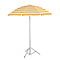 Multi-Purpose Adjustable Parasol with Carry Bag (Size 170 cm) - Yellow