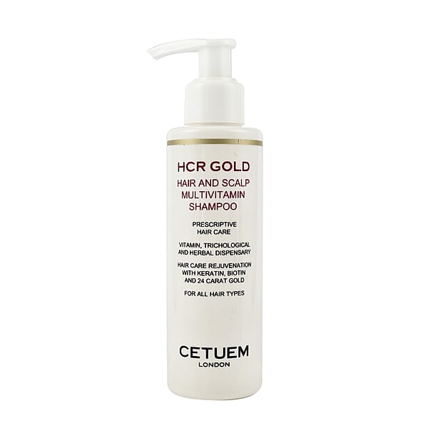 Cetuem HCR Gold Hair & Scalp Multivitamin Shampoo 150ml 7255960 TJC