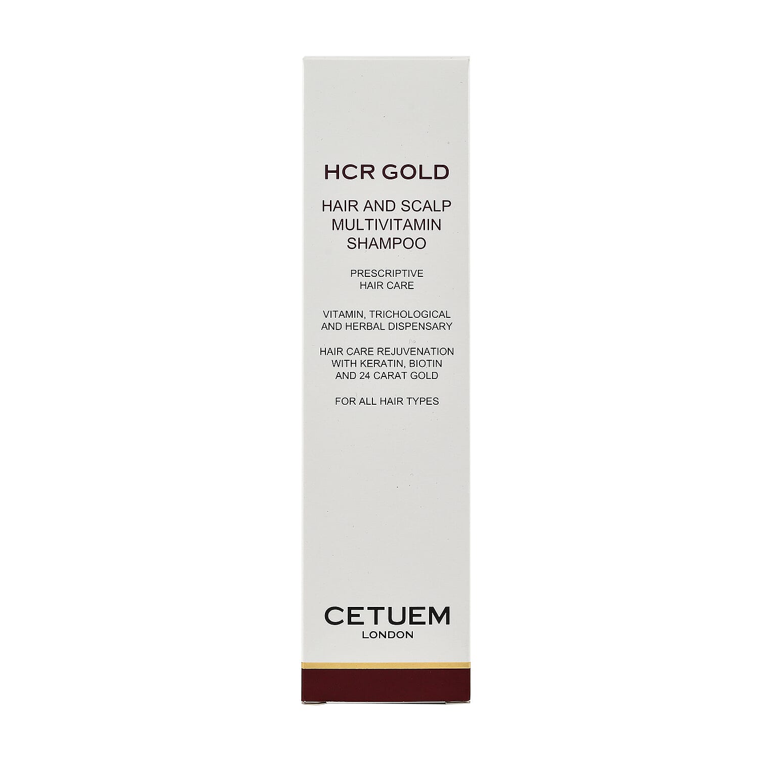 Cetuem- HCR Gold Hair & Scalp Multivitamin Shampoo - 150ml Cetuem- HCR Gold Hair & Scalp Multivitamin Shampoo - 150ml