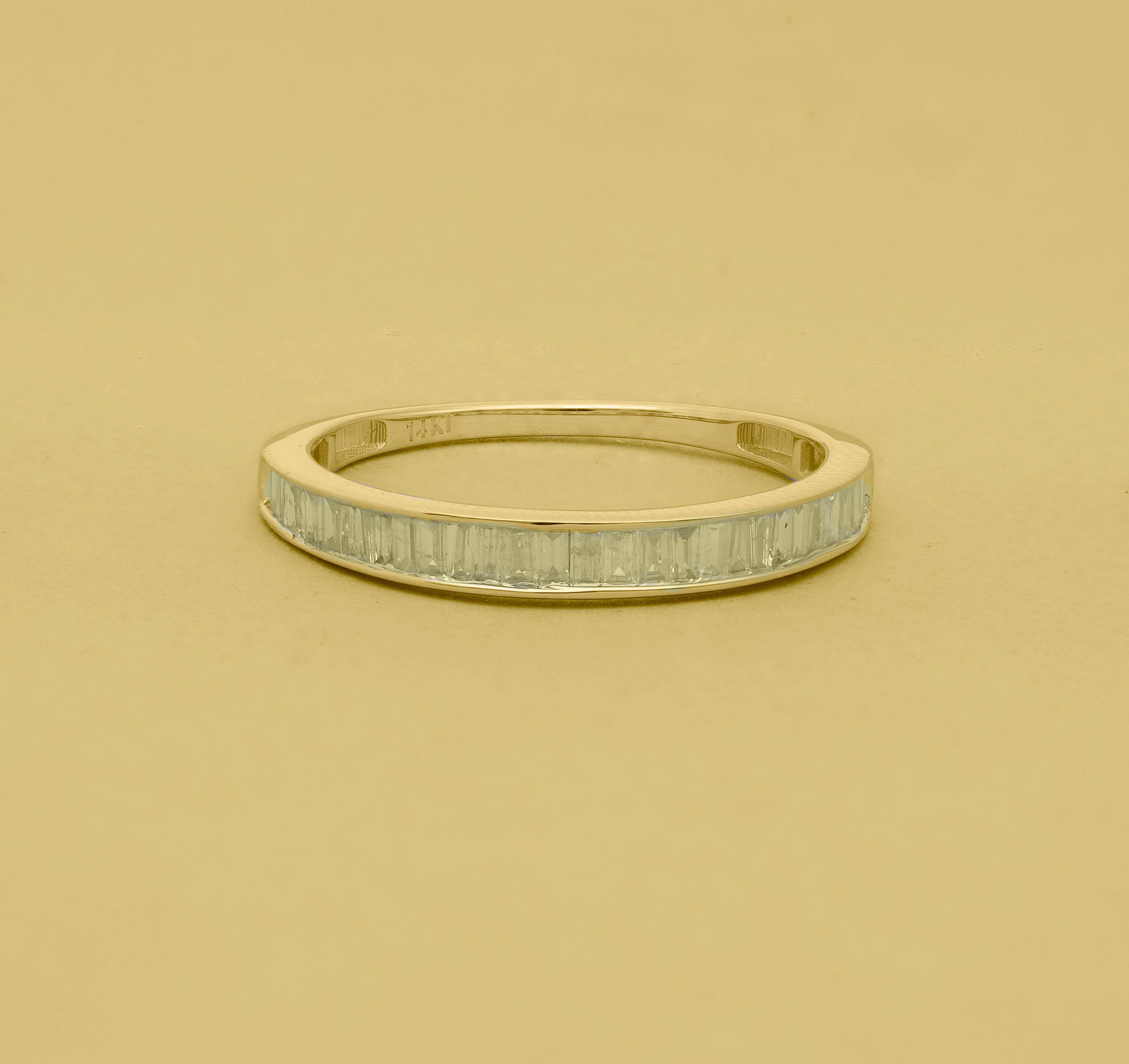 14K Yellow Gold SGL Certified Natural Yellow Diamond (SI-I1) Ring 0.50 Ct.