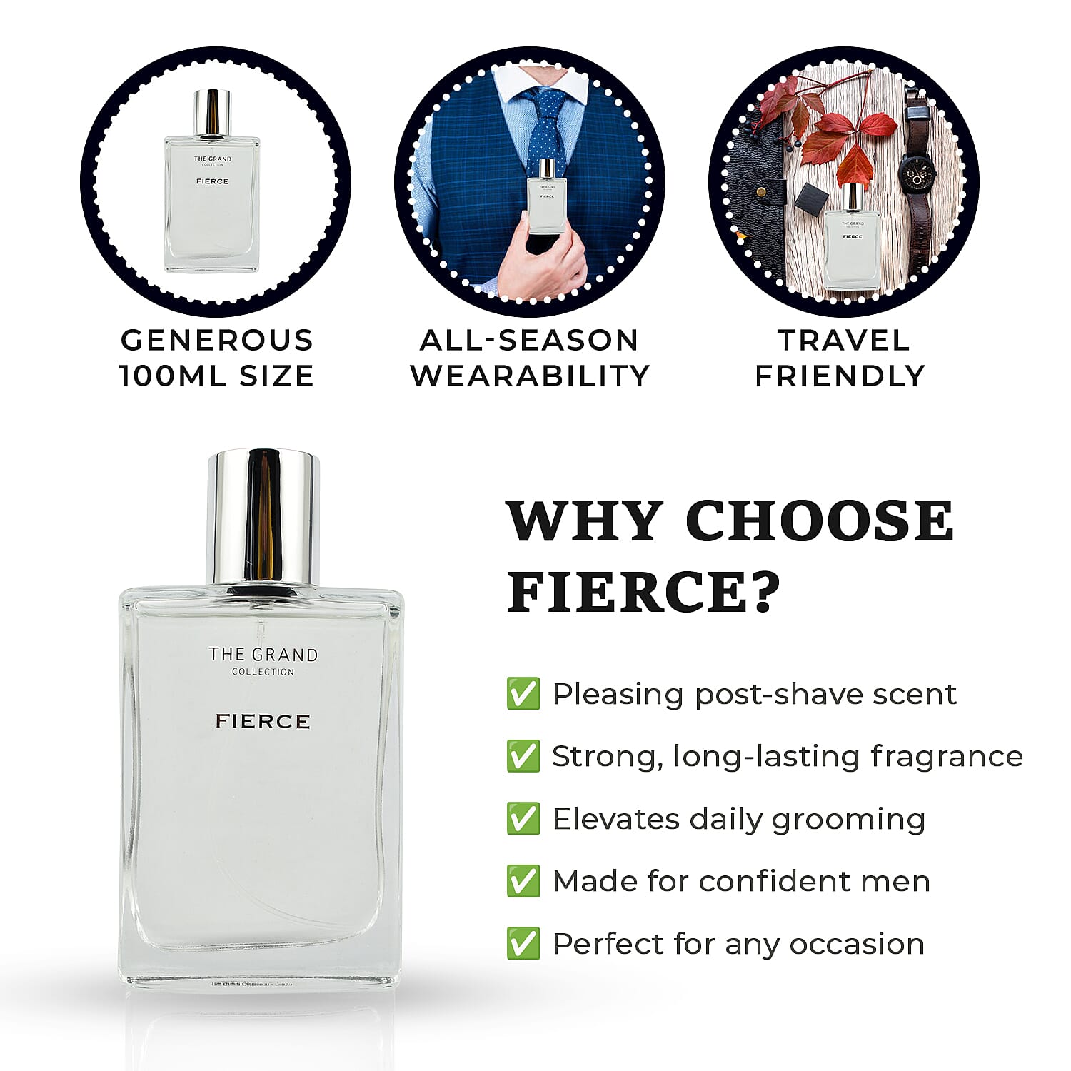 Laurelle The Grand Collection - Fierce Eau de Toilette - 100ml