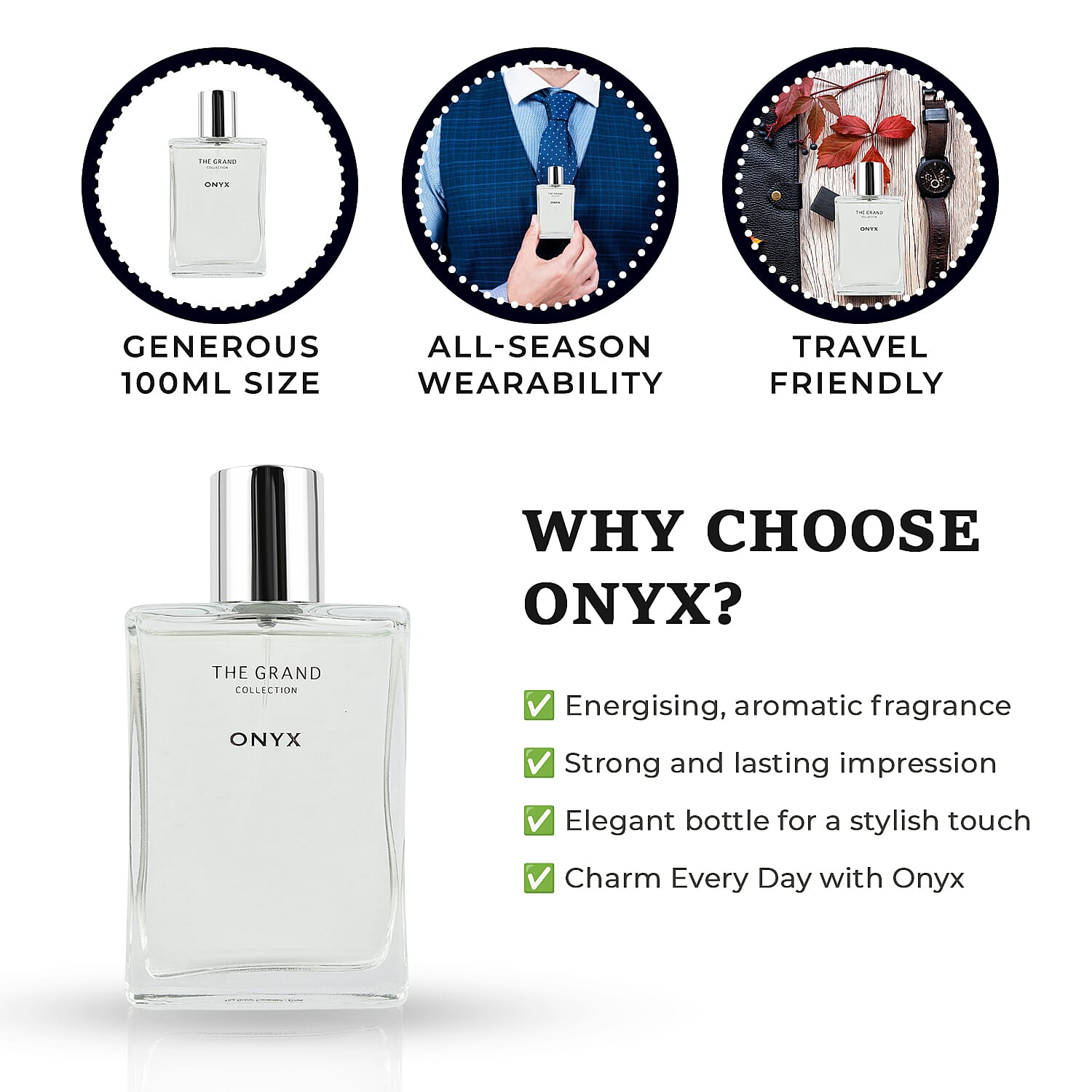 Laurelle The Grand Collection - Onyx Eau de Toilette - 100ml