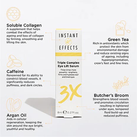 Instant Effects- Triple Complex Eyes Lift Serum - 8ml