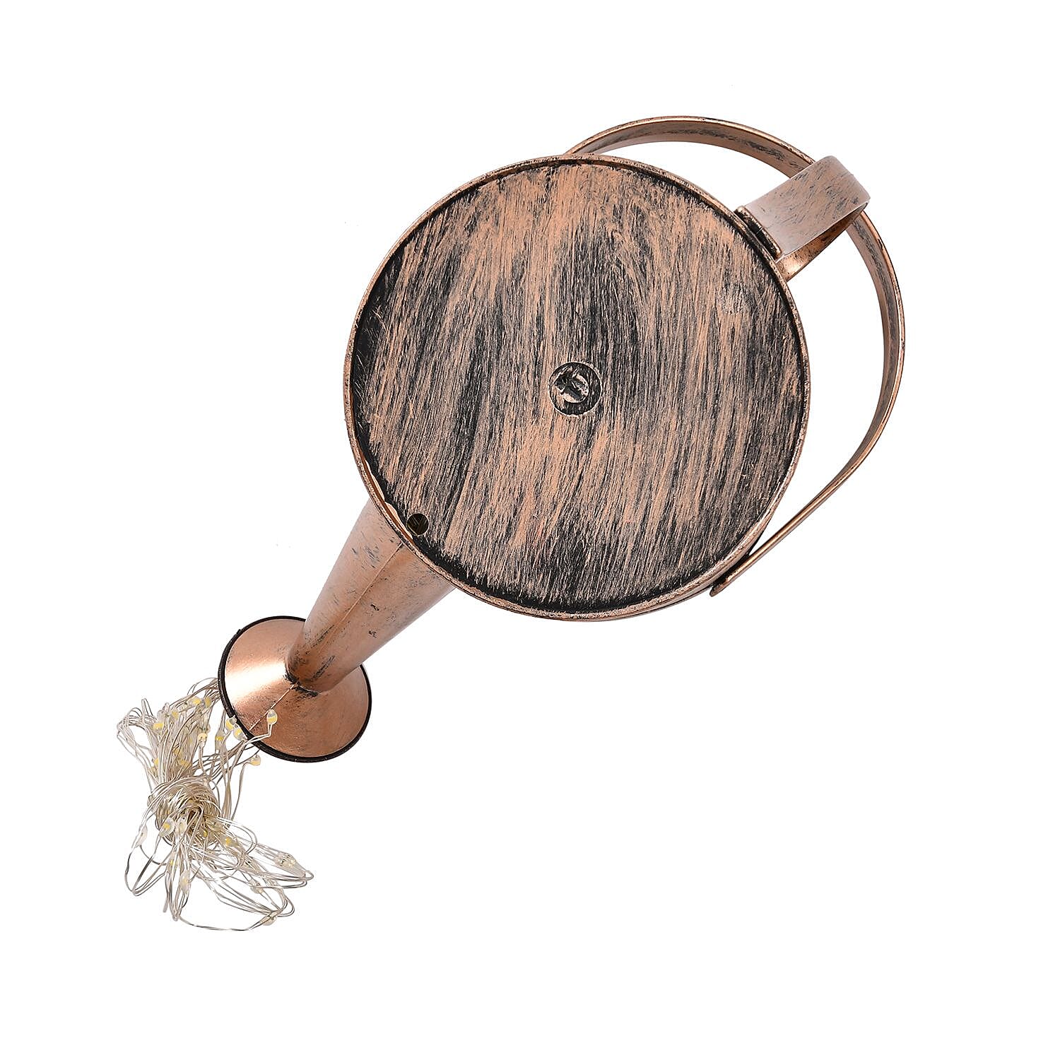 Solar Waterfall Garden 60 LED Light with Shepherd Hook Stand - Copper (6-8 hrs Light)