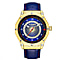 Monster Deal - Gamages Of London Compass Automatic Mens Watch with Blue Colour Leather Strap