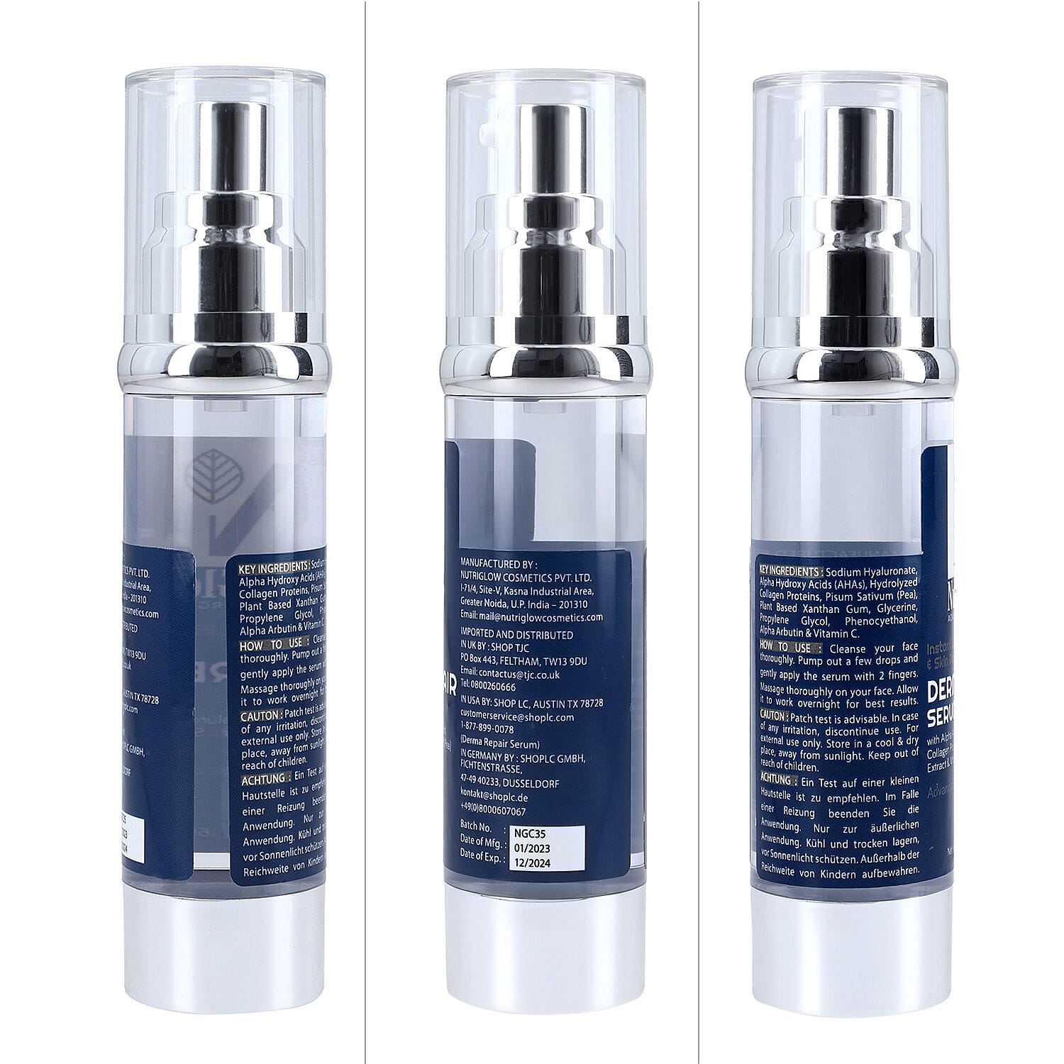 NUTRIGLOW - Derma Advanced Night Repair Face Serum - 50ml