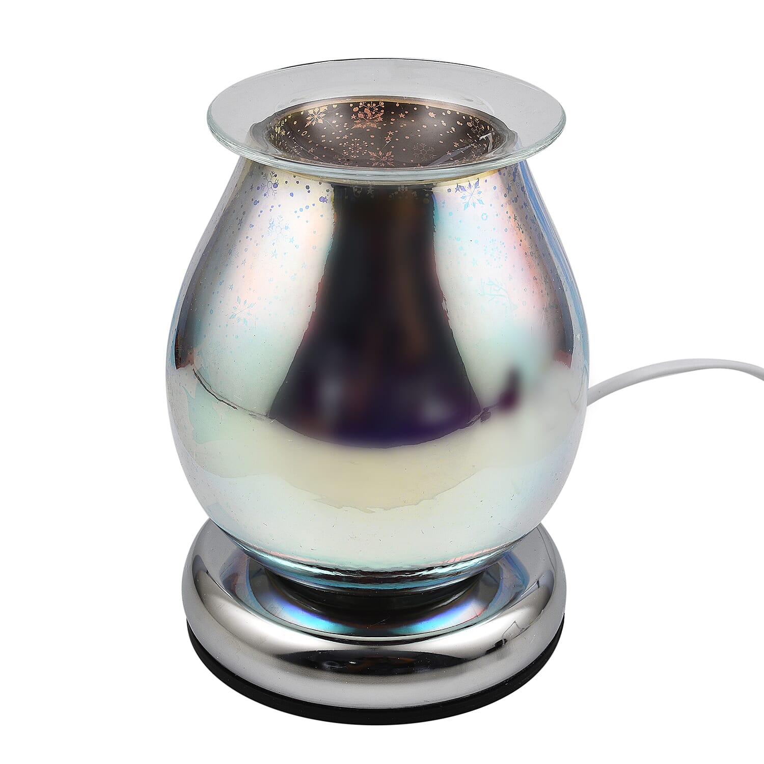 Lesser & Pavey Silver Santa Sleigh Aroma Lamp (Size 12x12x17 Cm) - Multi