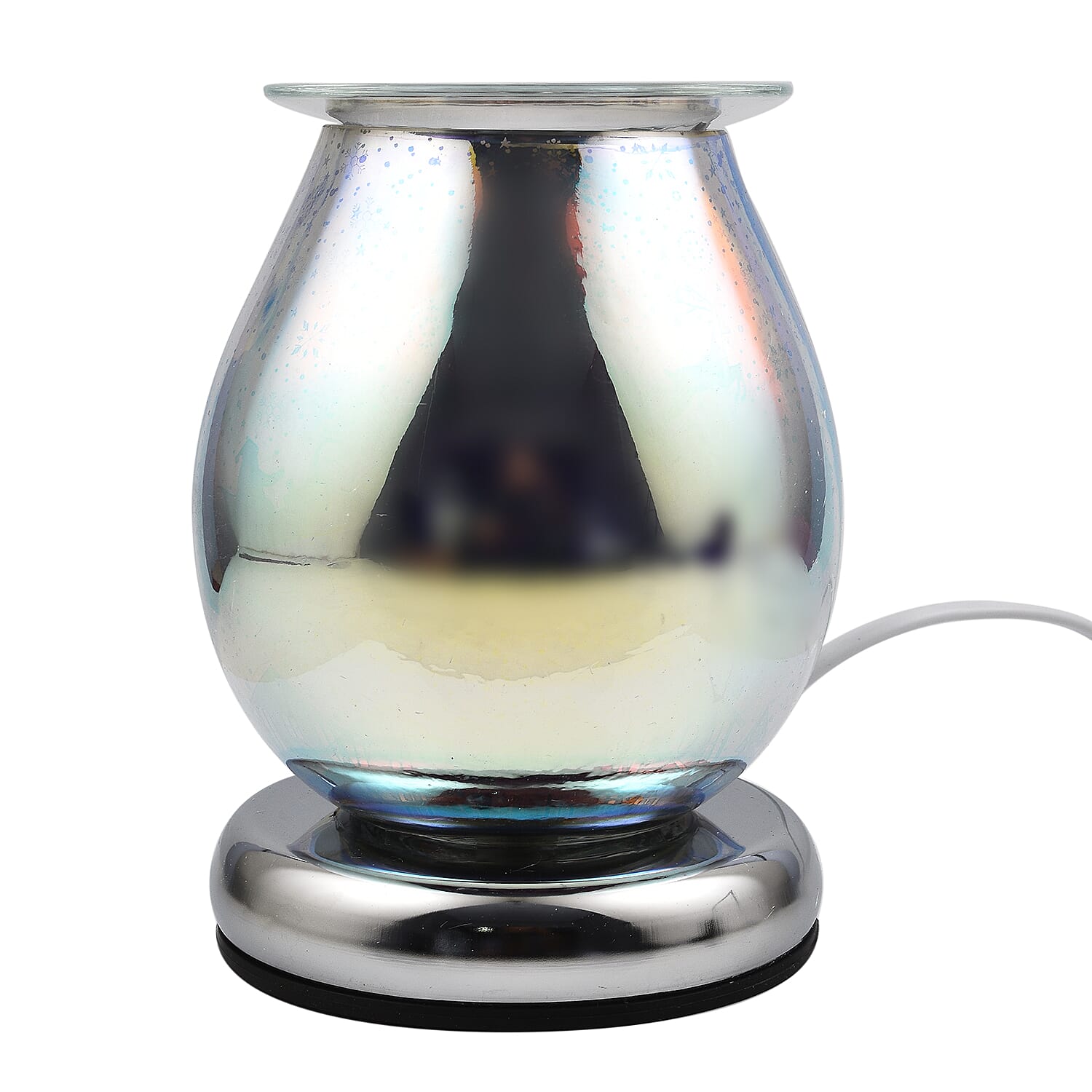 Lesser & Pavey Silver Santa Sleigh Aroma Lamp (Size 12x12x17 Cm) - Multi