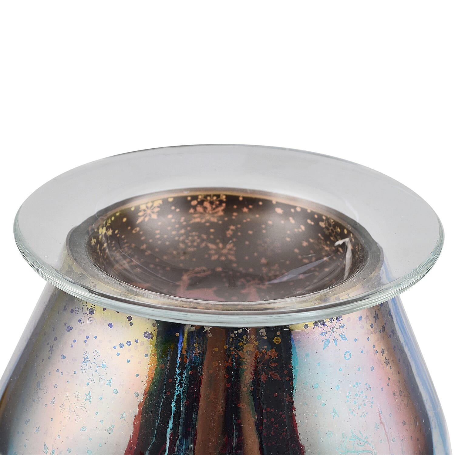 Lesser & Pavey Silver Santa Sleigh Aroma Lamp (Size 12x12x17 Cm) - Multi