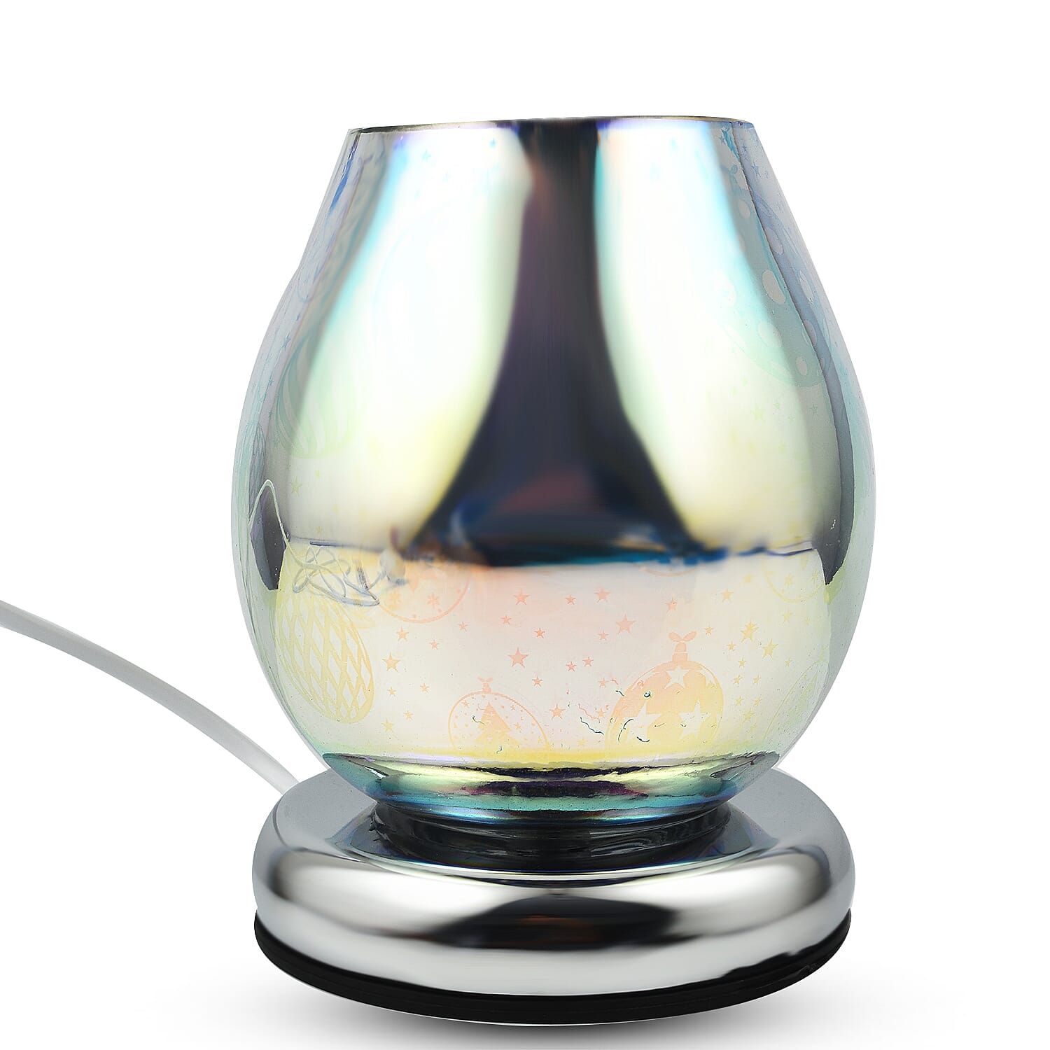 Lesser & Pavey 3D Silver Bauble Aroma Lamp (Size 12x12x17 Cm) - Multi