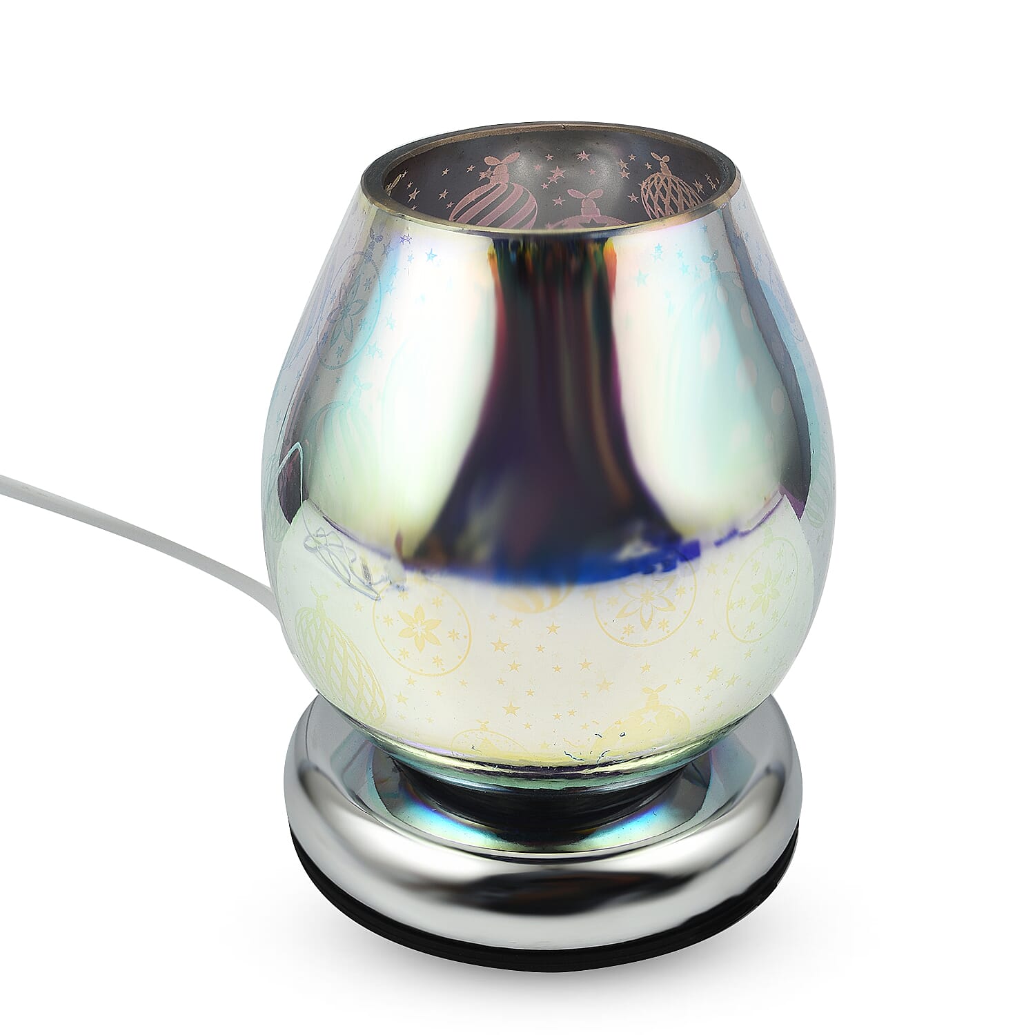 Lesser & Pavey 3D Silver Bauble Aroma Lamp (Size 12x12x17 Cm) - Multi