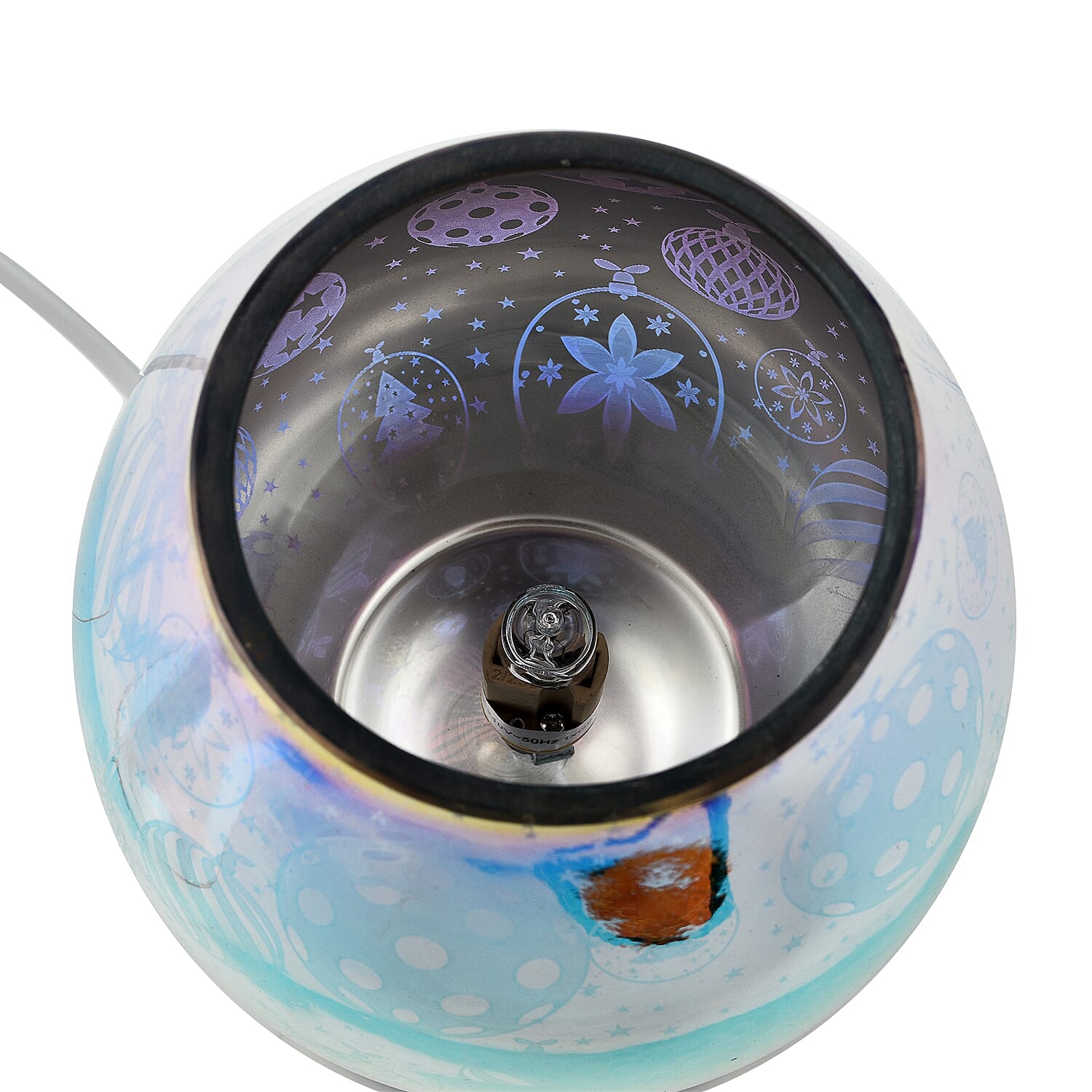 Lesser & Pavey 3D Silver Bauble Aroma Lamp (Size 12x12x17 Cm) - Multi