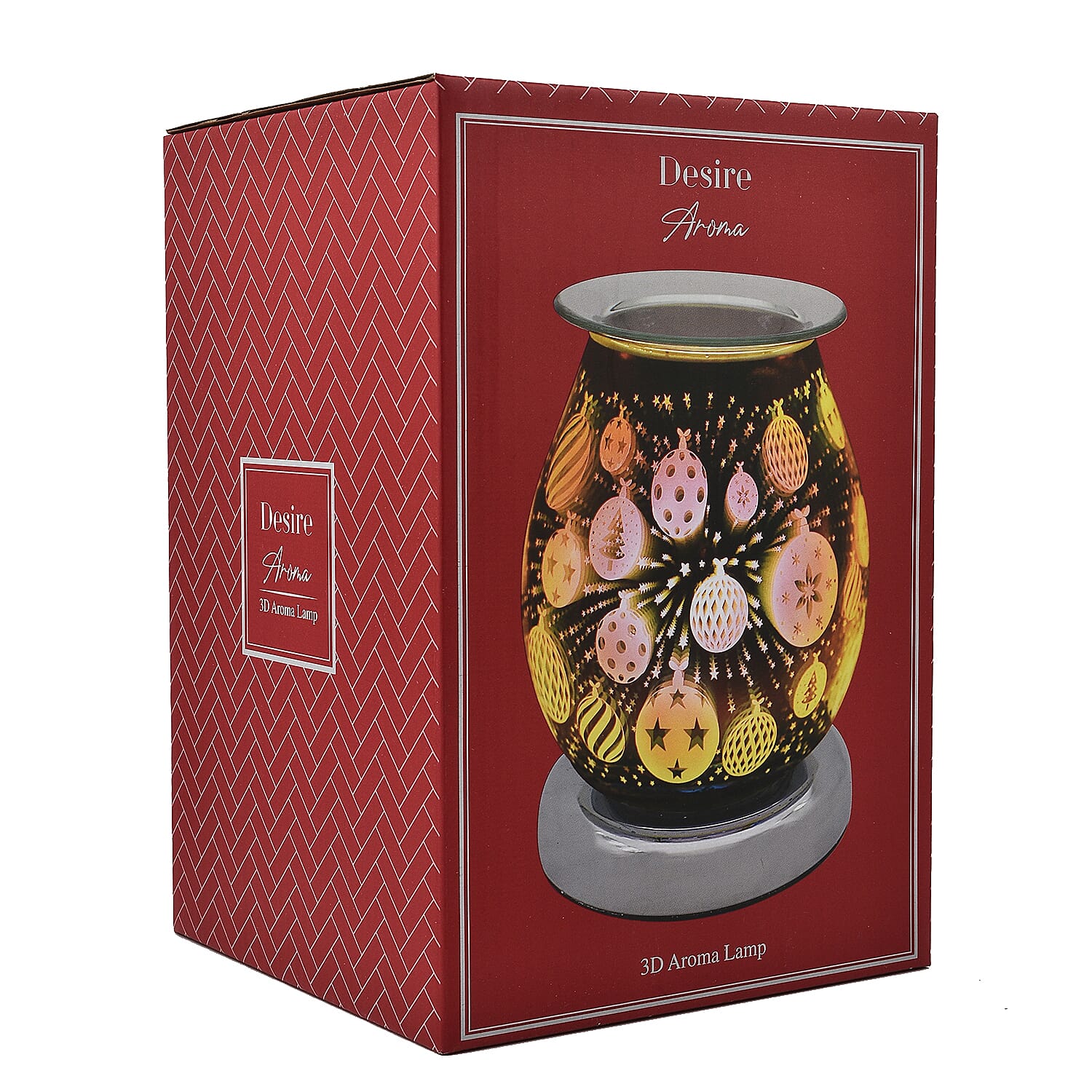 Lesser - Pavey 3D Silver Bauble Aroma Lamp (Size 12x12x17 Cm) - Multi