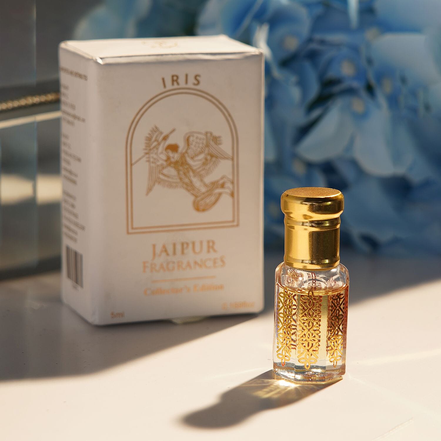 New Arrival -jaipur Fragrances - 100% Natural Concentrated Perfume Greek Goddess Collection - Iris (5 ml)