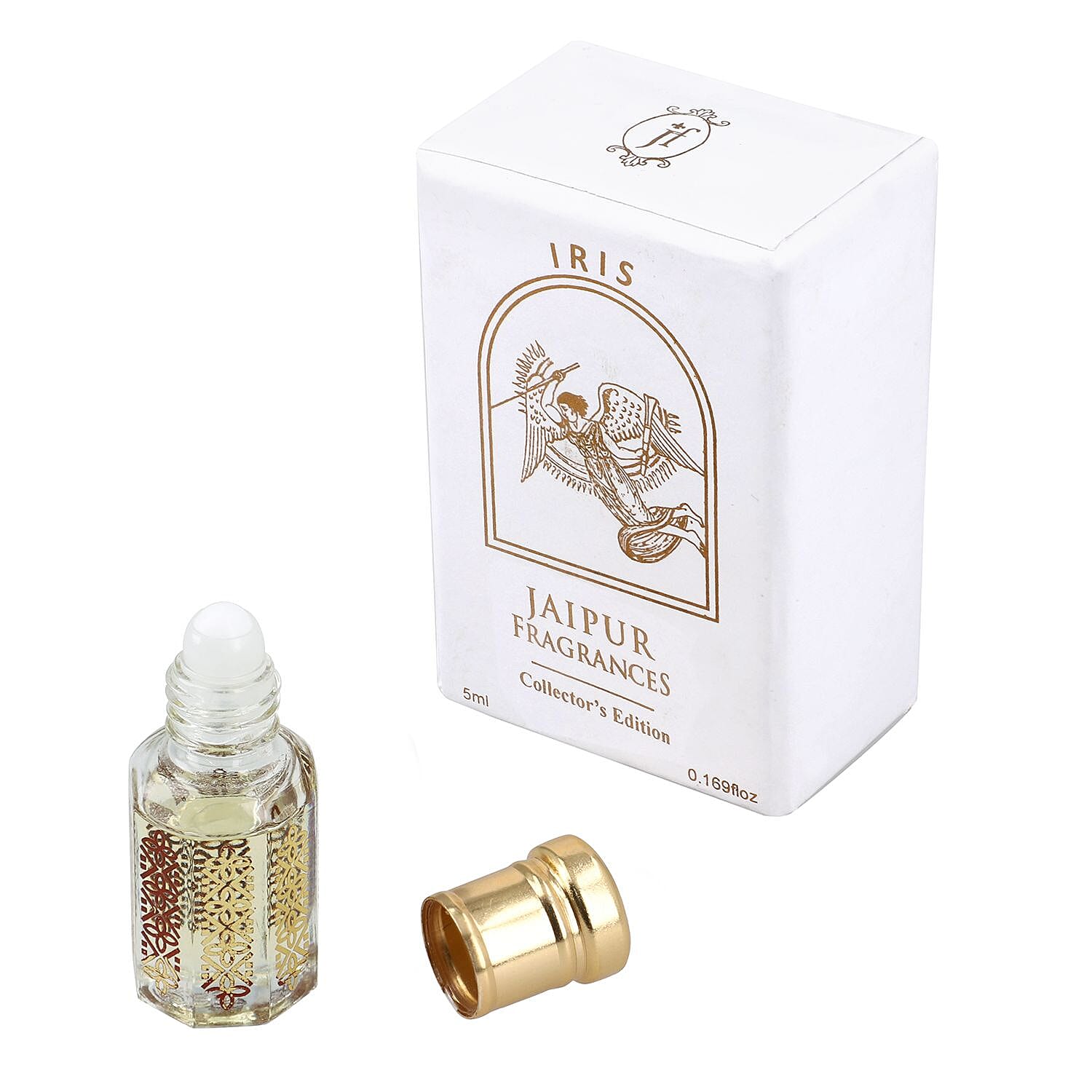 New Arrival -jaipur Fragrances - 100% Natural Concentrated Perfume Greek Goddess Collection - Iris (5 ml)