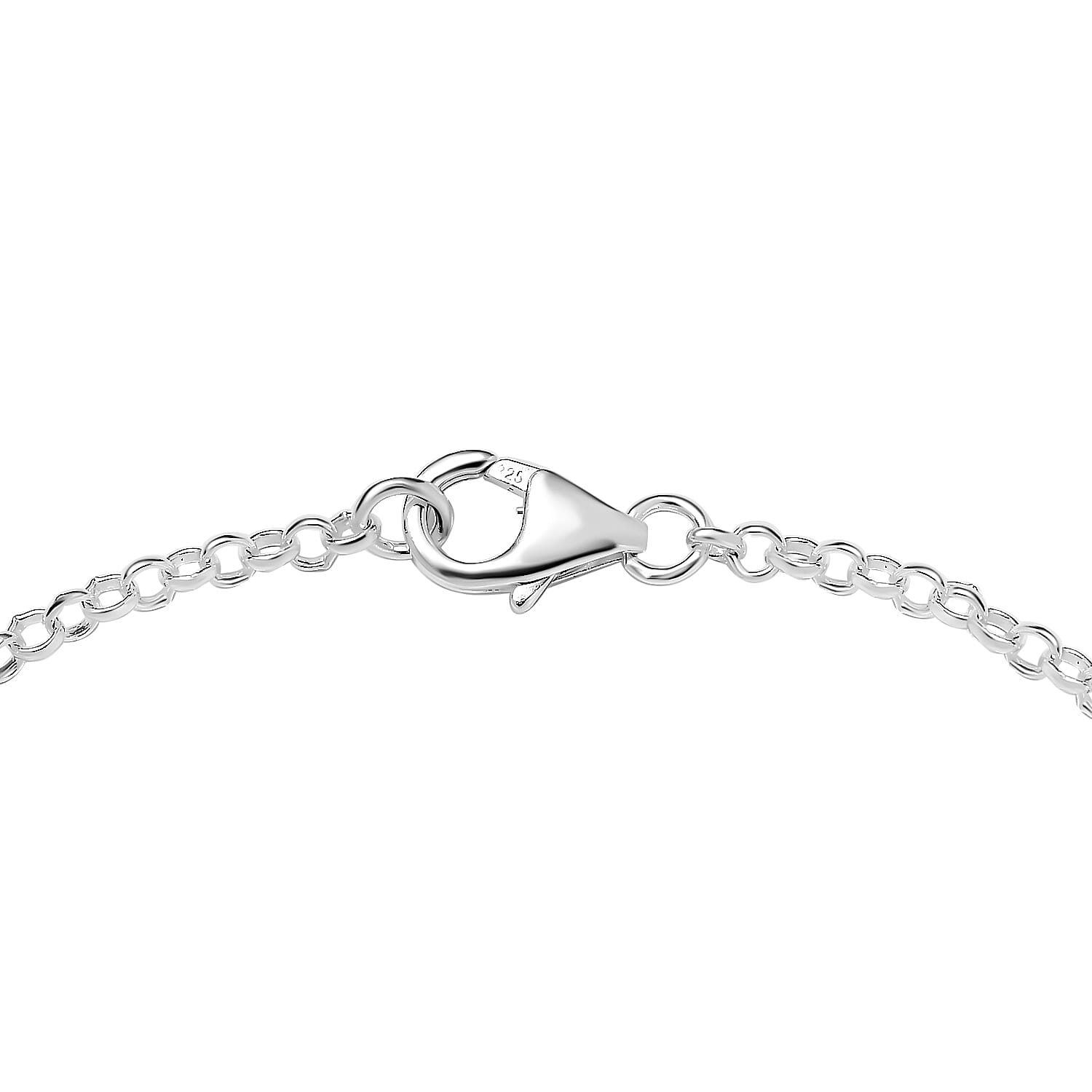 Sterling Silver Fancy Bracelet (Size - 7.5)