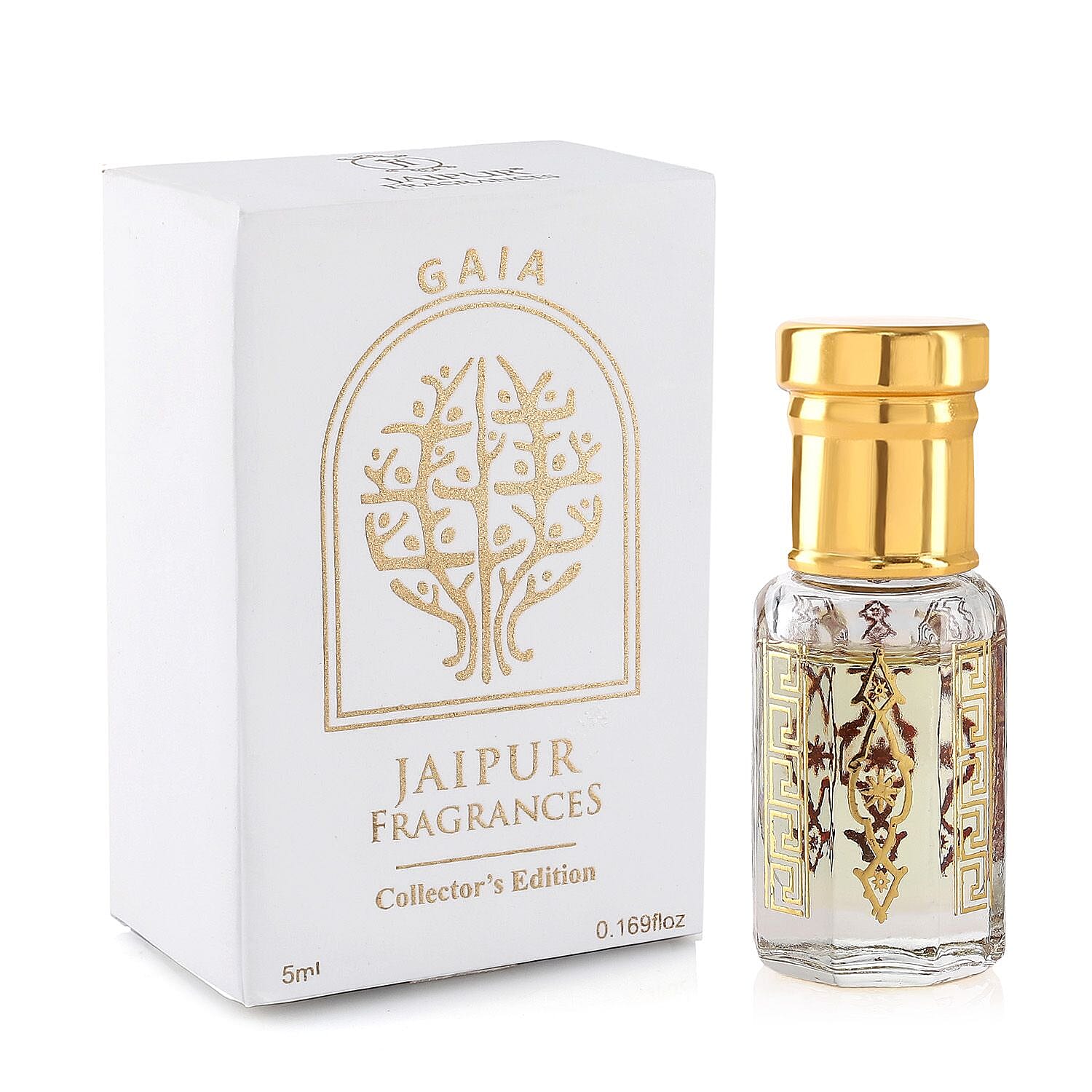 Jaipur Fragrances - 100% Natural Concentrated Perfume Greek Goddess Collection - Gaia (5 ml)