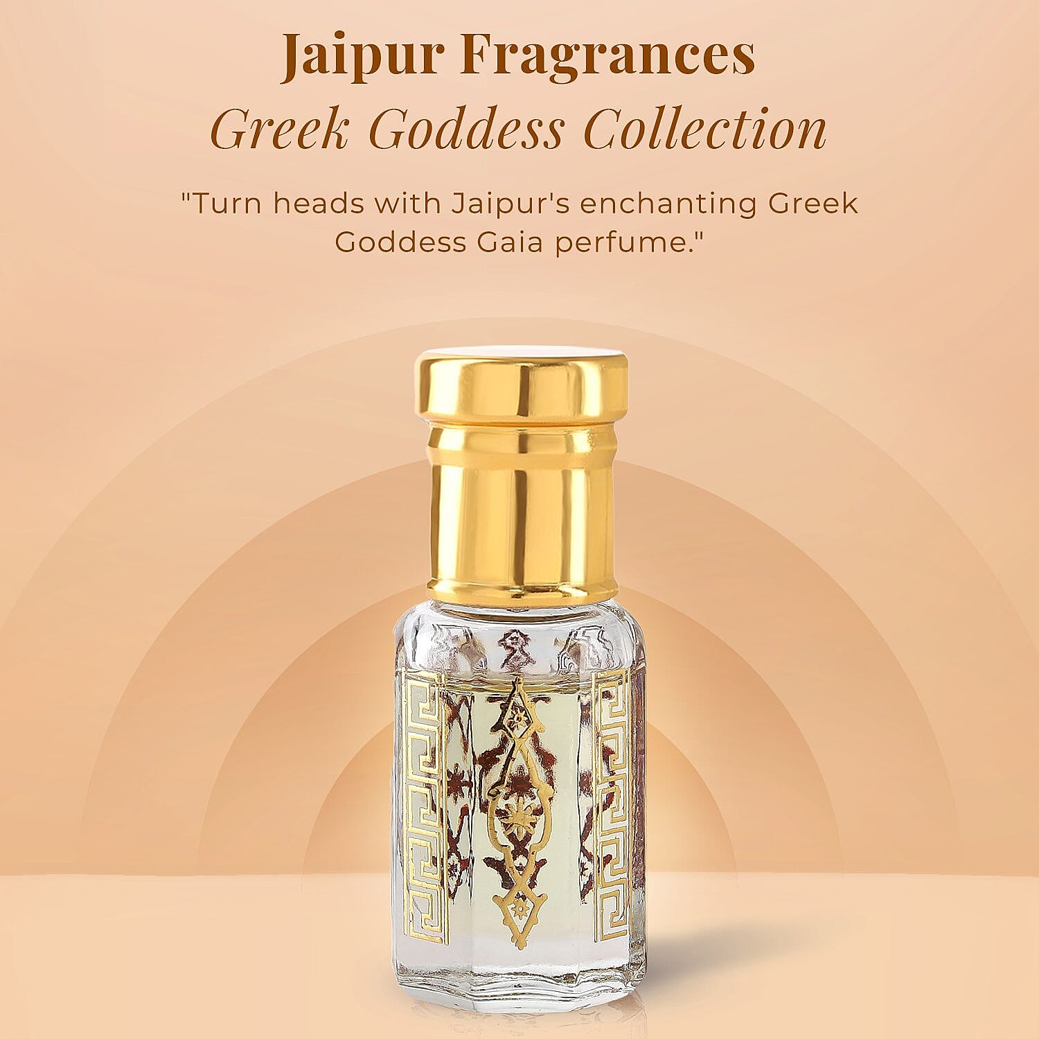 Jaipur Fragrances - 100% Natural Concentrated Perfume Greek Goddess Collection - Gaia (5 ml)