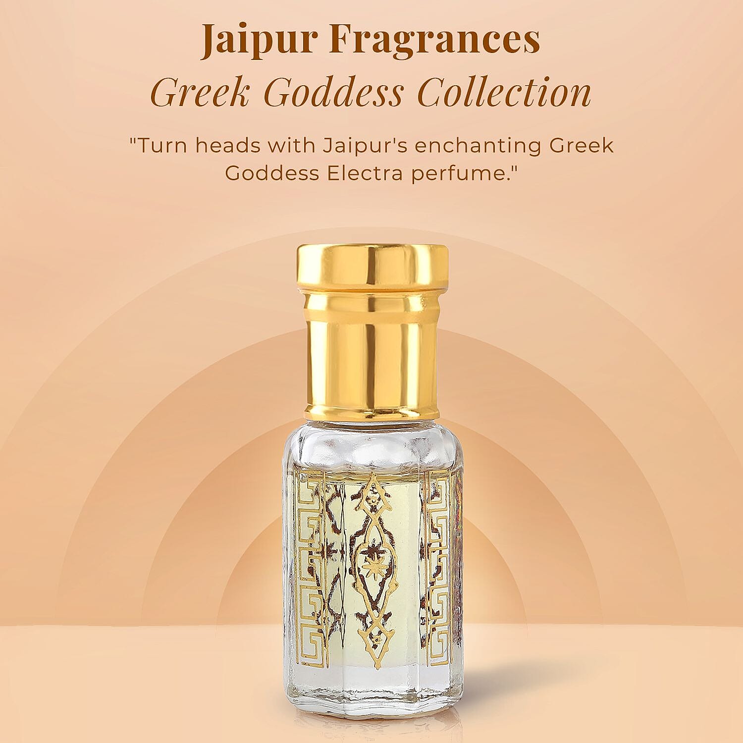 Jaipur Fragrances - 100% Natural Concentrated Perfume Greek Goddess Collection - Electra (5 ml)