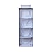 Homesmart 4 layer Hanging Organizer (Size 78x30x30 cm) - Grey