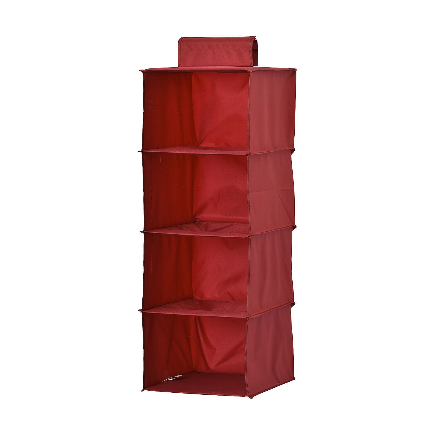 Homesmart 4 layer Hanging Organizer (Size 78x30x30 cm) - Burgundy
