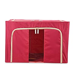 Homesmart Storage Box with Metal Frame (Size 60x42x40 cm) - Grey