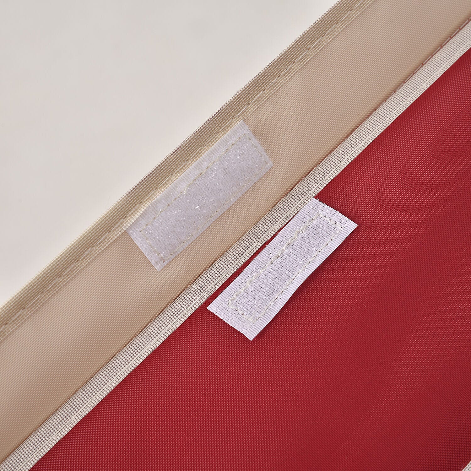 Homesmart 17 Compartment Storage Box - Shelf Organiser (Size 44x28x12 cm) - Burgundy