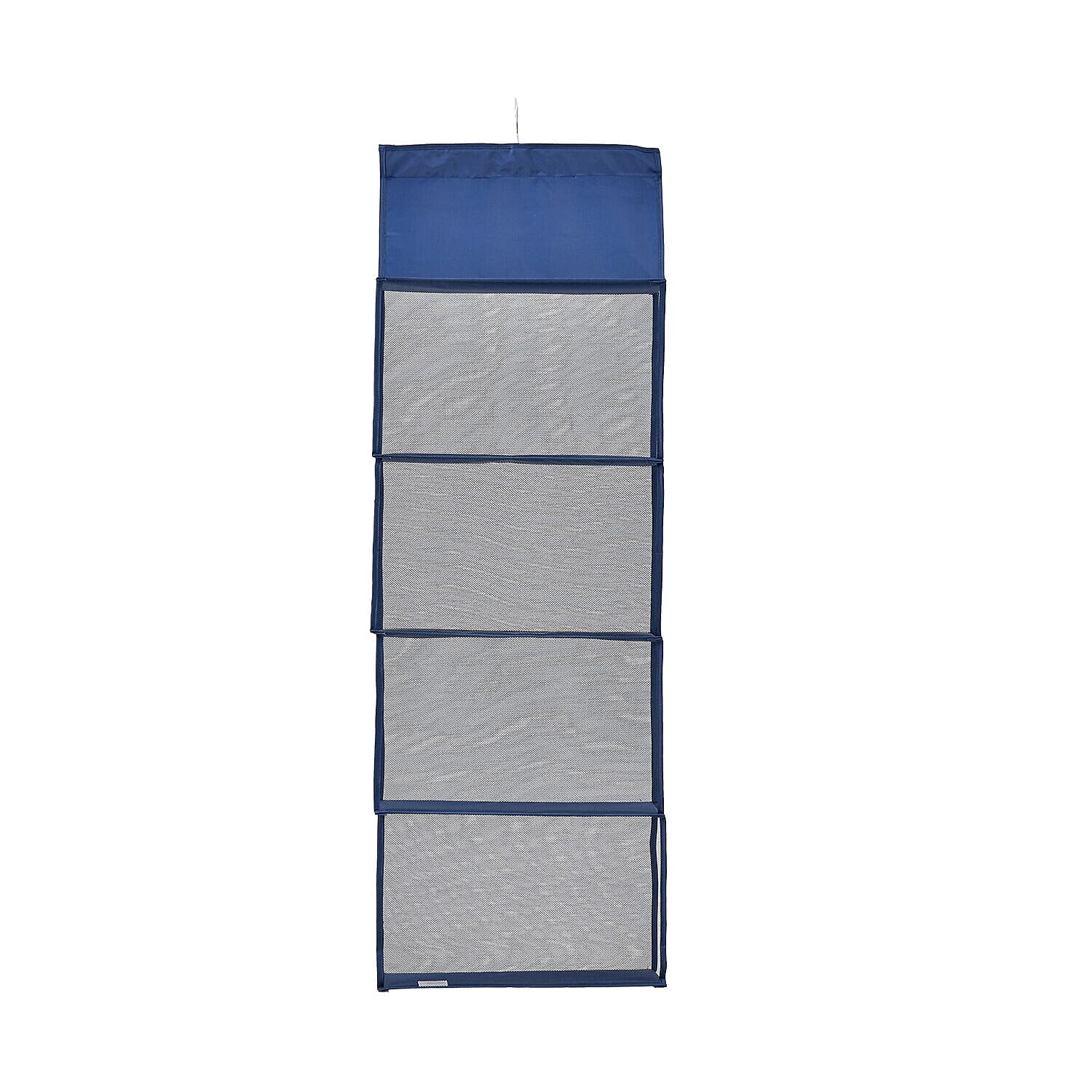 Homesmart 4 Layer Hanging Organizer For Handbags (Size - 120x40x16 cm) - London Blue