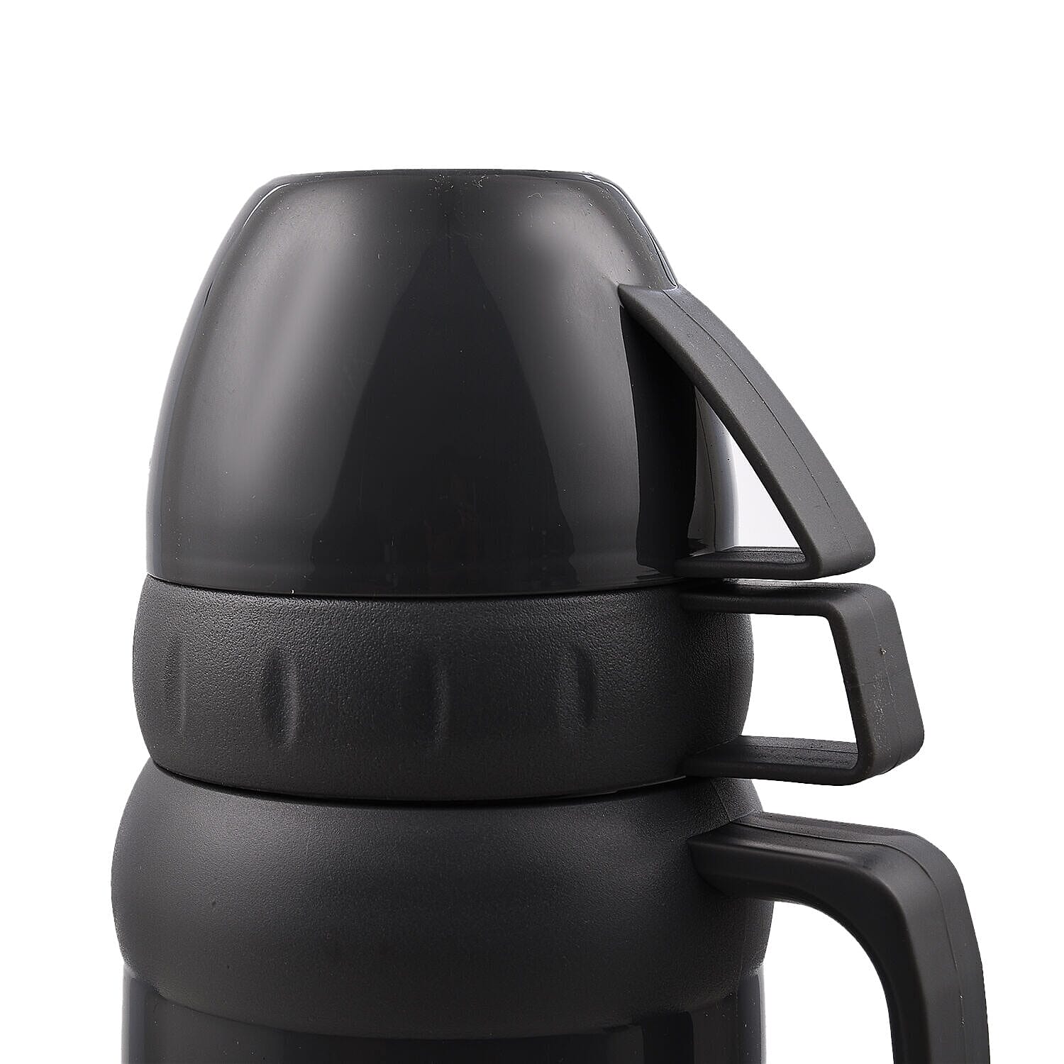 Deluxe Glass Lined Thermal Flask 1L - Grey