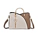 Convertible Bag with Detachable Long strap - Burgundy & White