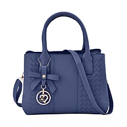 Crossbody Convertible Bag with Detachable Long Strap (Size 29x21x13 cm) - Black