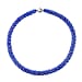 Blue Magic Color Glass  Necklace (Size - 20) 254.50 ct