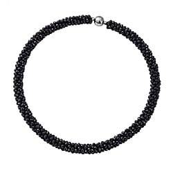 Silver Grey Color Glass  NecklaceE (Size - 20) 264.50 ct