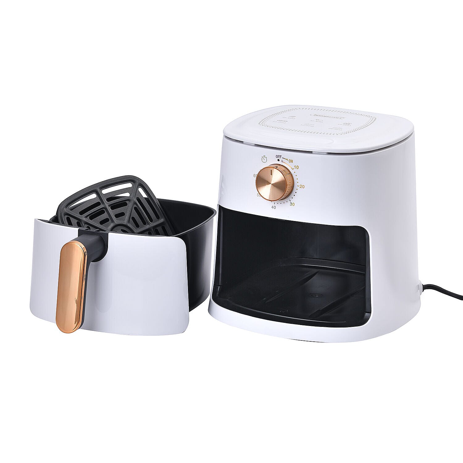 Homesmart Air Fryer 700W 4 Litre with 360 Degree Technology - White