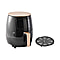 Homesmart Air Fryer 4.5L (1400W) - Air Fry, Roast, Bake, Reheat - Uses little to no oil, - Black (34x30cm)