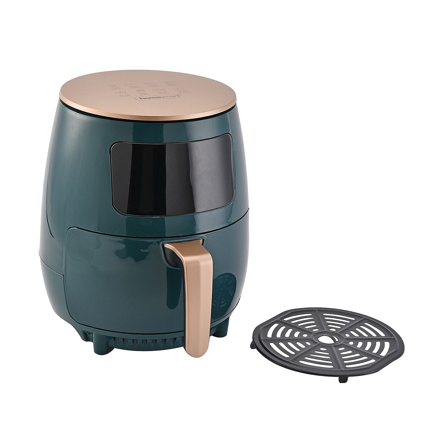 Homesmart Air Fryer 4.5L (1400W) - Air Fry, Roast, Bake, Reheat - Uses little to no oil - Green