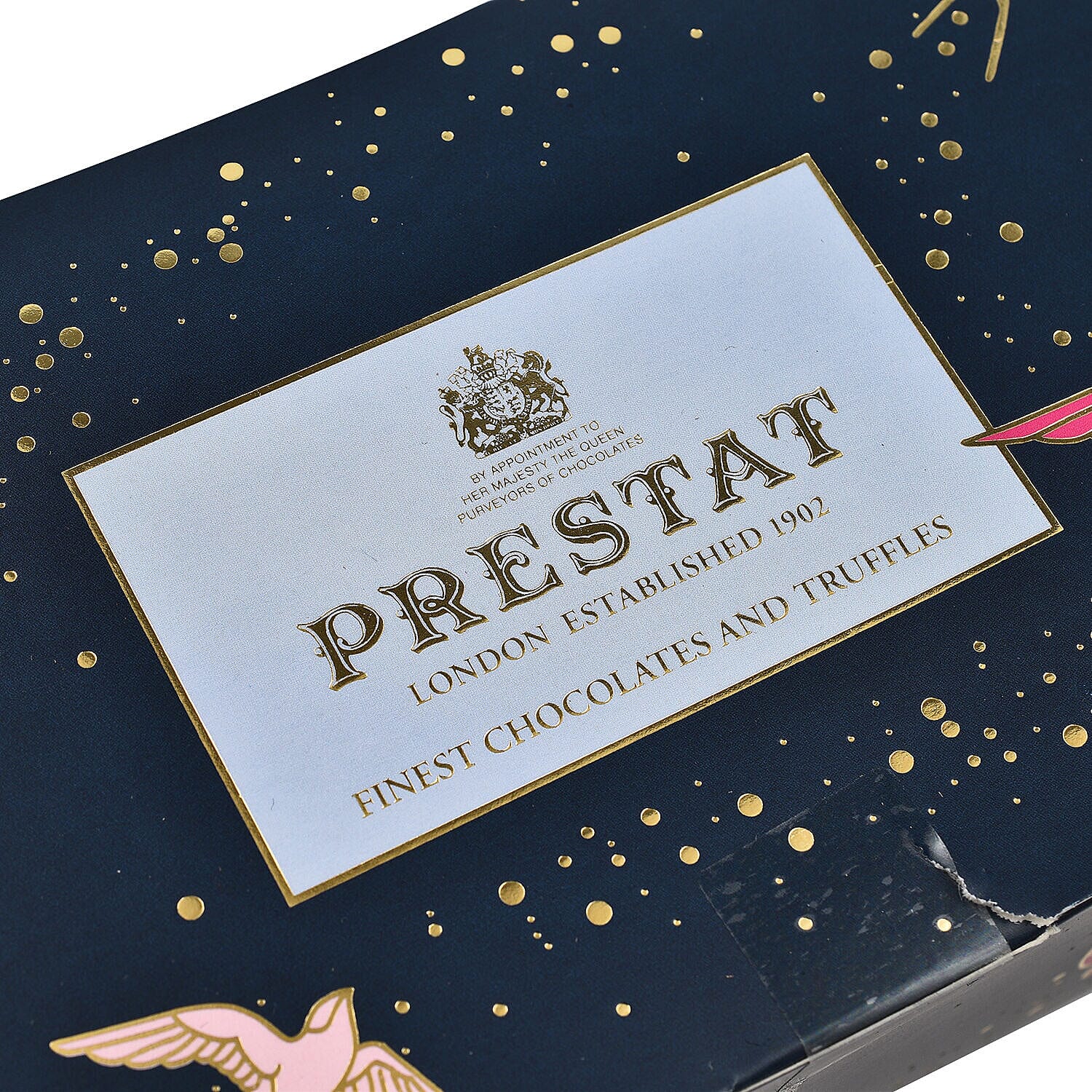 PRESTAT MINI RUM Milk Chocolate Truffle Ballotin Box - 400g