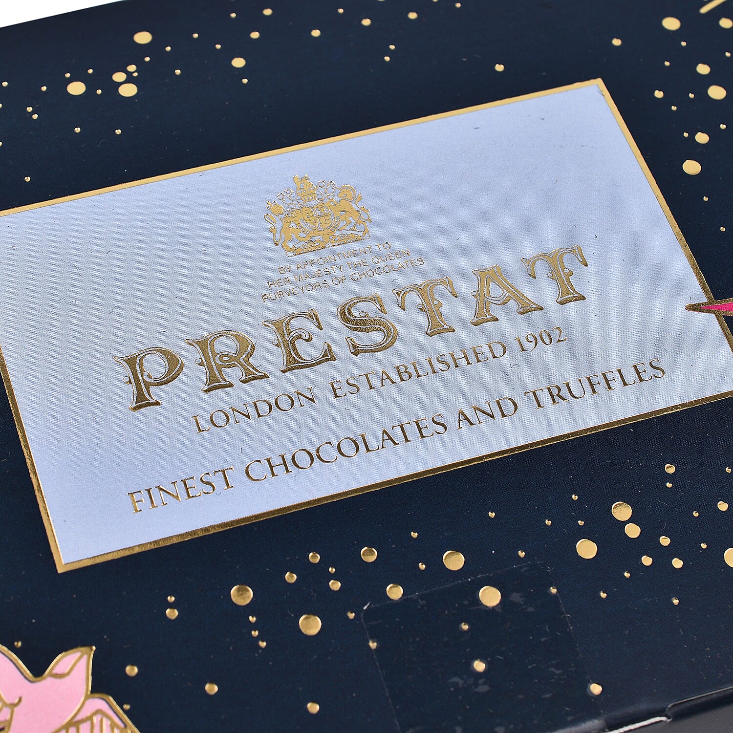 Prestat Mini Prosecco White Chocolate Truffle Ballotin Box - 400g