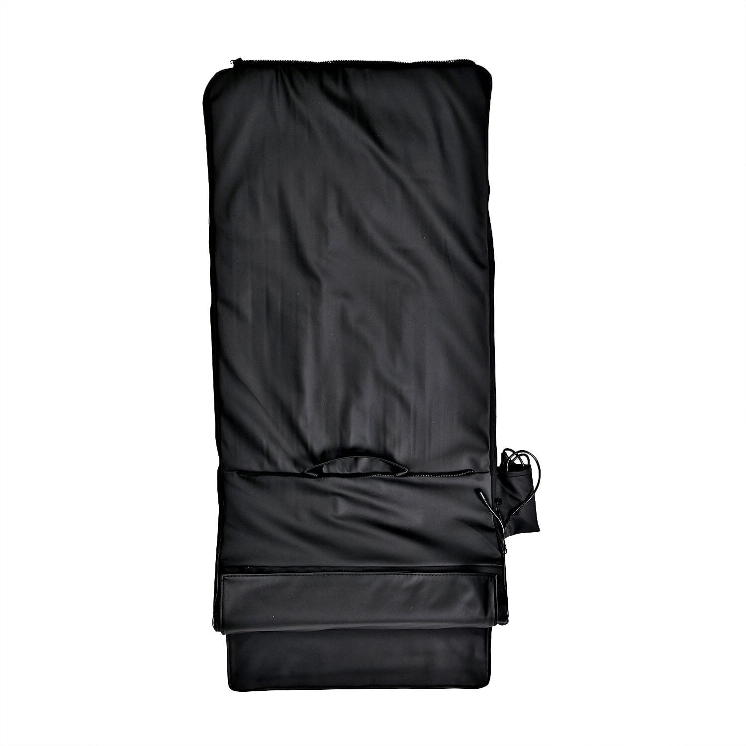 Air Compression Massage Mat with Stretch, Release, Relax Modes - Black (24W, DC12V  2A)