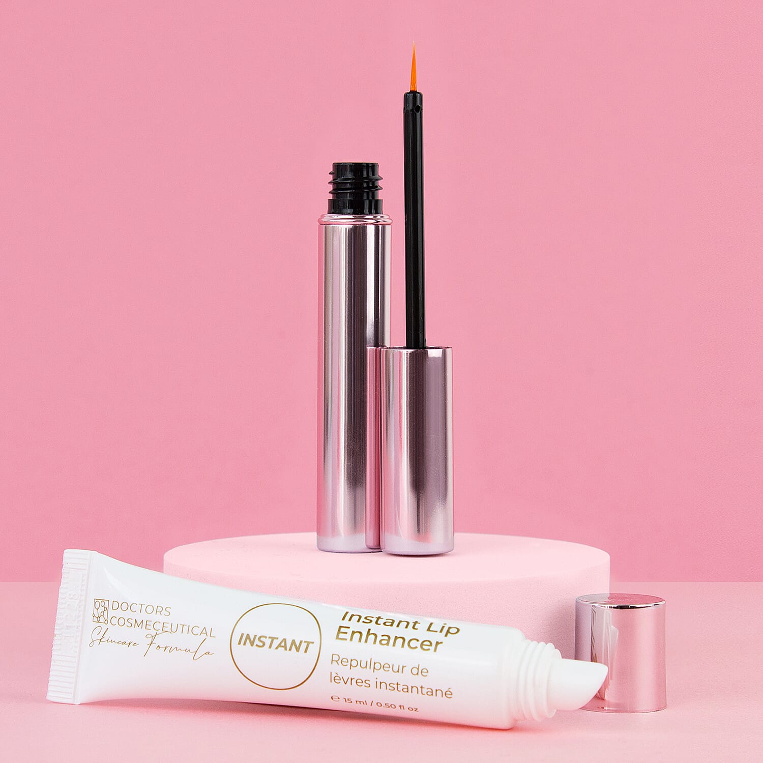 Doctors Formula Instant Eyelash Superfood Serum 3.5ml & Instant Lip Enhancer