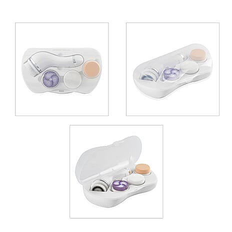 Beautech 4 in 1 Facial Cleansing Brush (2 AA Batteries,Not Inc.)