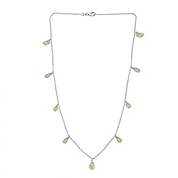 Multi-Tourmaline  NecklaceE (Size - 20)  Sterling Silver 4.98 ct  4.980  Ct.