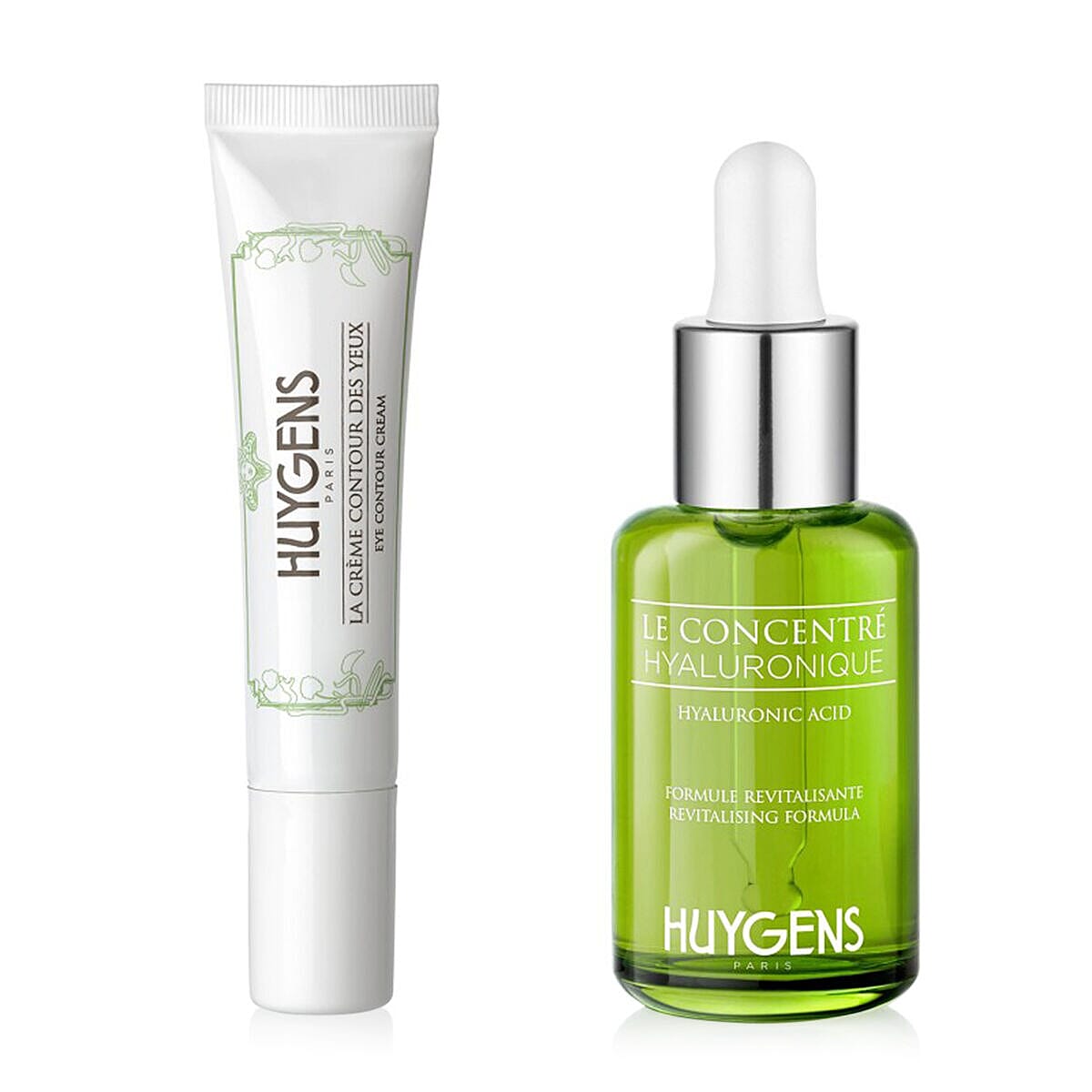 Huygens Facial Product (Hyaluronic Acid Concentrate 30ml and Eye Cream 50ml)