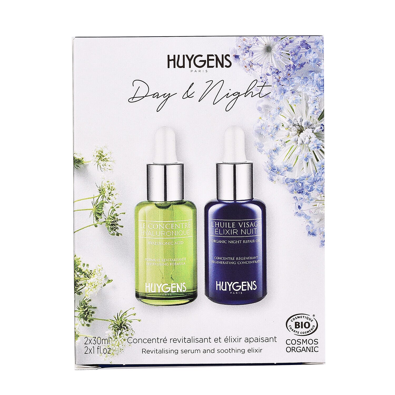 Huygens Facial Product (Day & Night Duo)